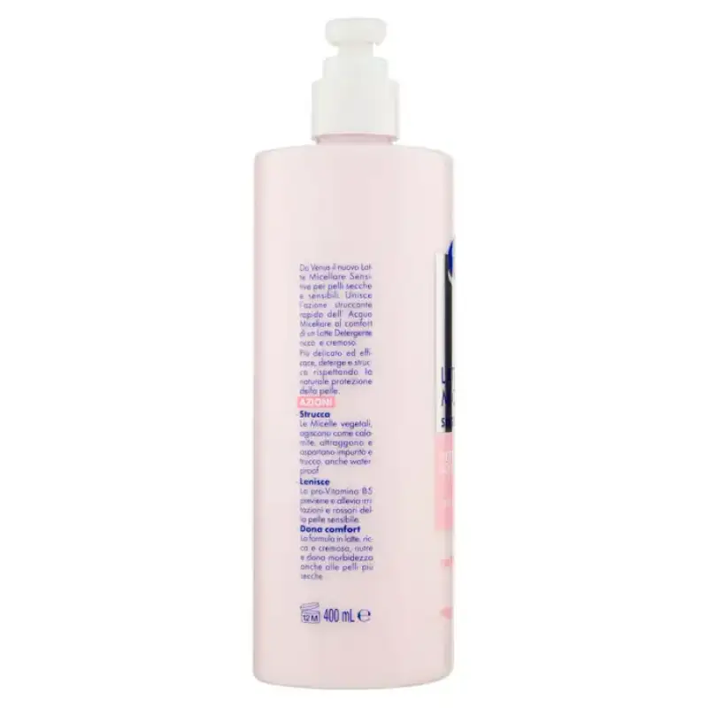 Venus Lapte Micelar Sensitiv 400 ml Bax 6 buc.